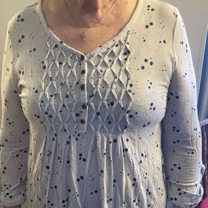 Kim Rodgers blouse 3/4” sleeves